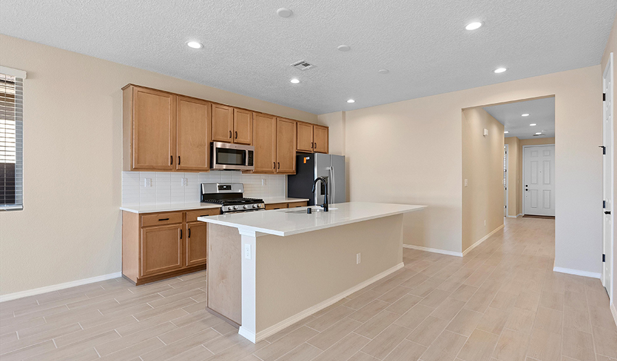 Kitchen of the Sapphire floor plan