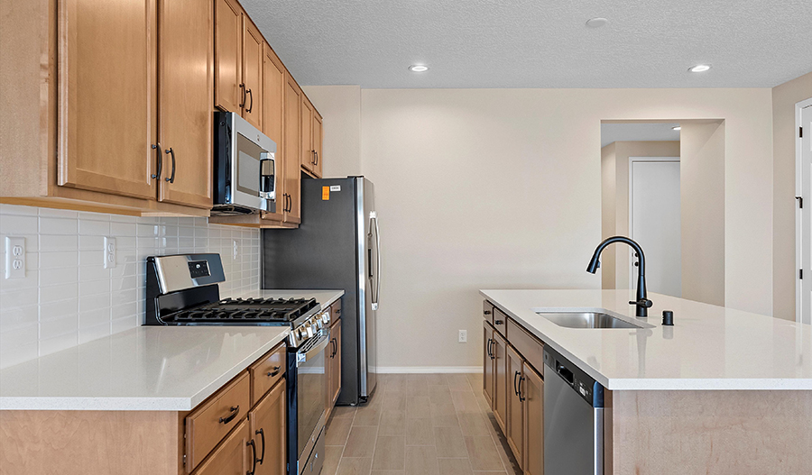 Kitchen of the Sapphire floor plan