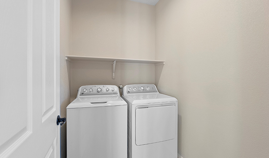 Laundry Room of the Sapphire floor plan