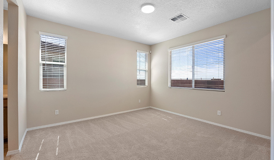 Bedroom of the Sapphire floor plan