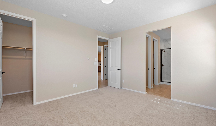 Bedroom of the Sapphire floor plan