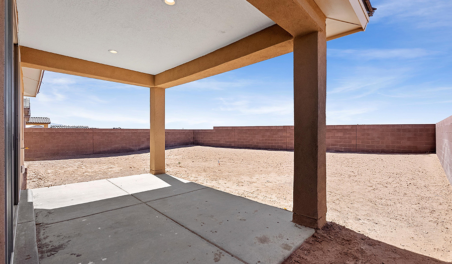 Rear Exterior of the Sapphire floor plan