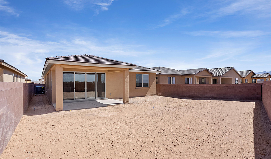 Rear Exterior of the Sapphire floor plan