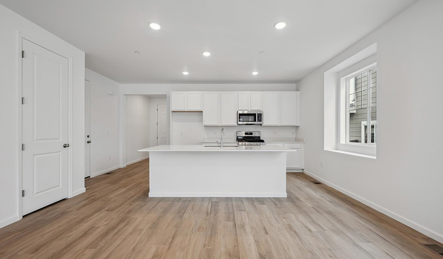 Kitchen of the Alexandrite floor plan