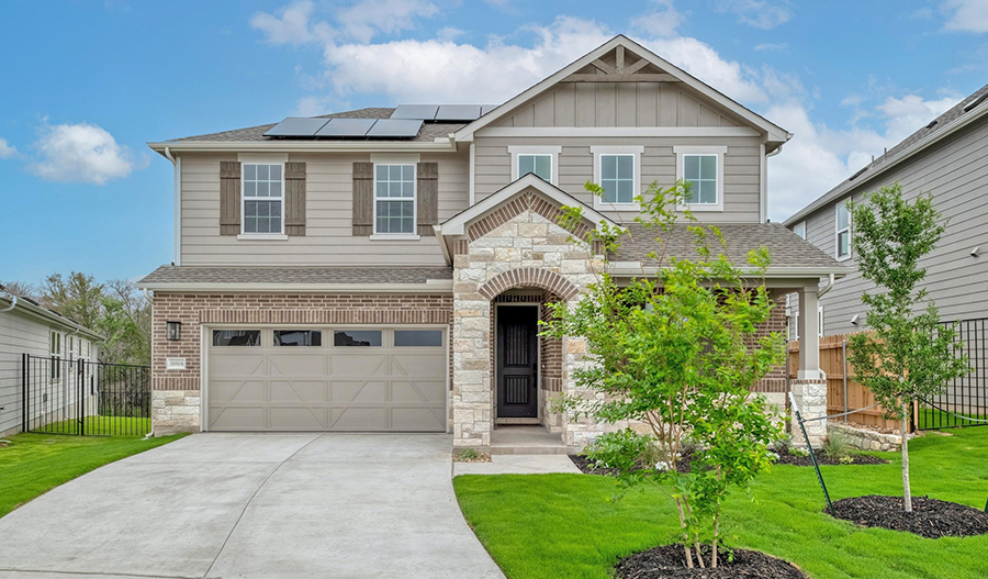 Exterior of the Elderberry floor plan