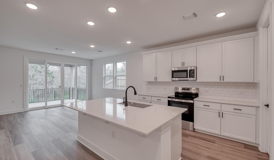 Kitchen of the Elderberry floor plan