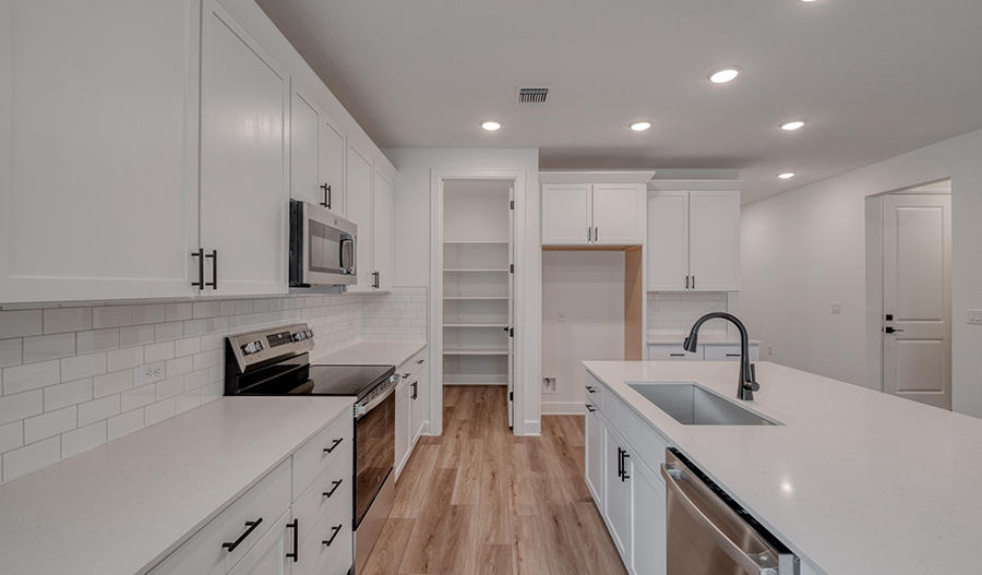 Kitchen of the Elderberry floor plan