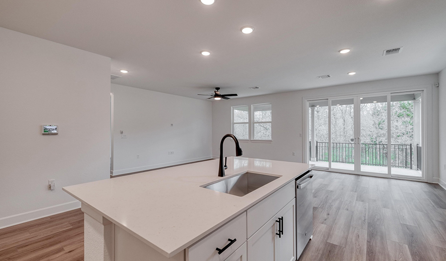 Kitchen of the Elderberry floor plan