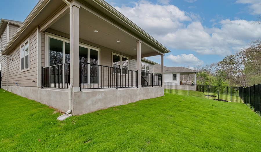 Rear Exterior of the Elderberry floor plan