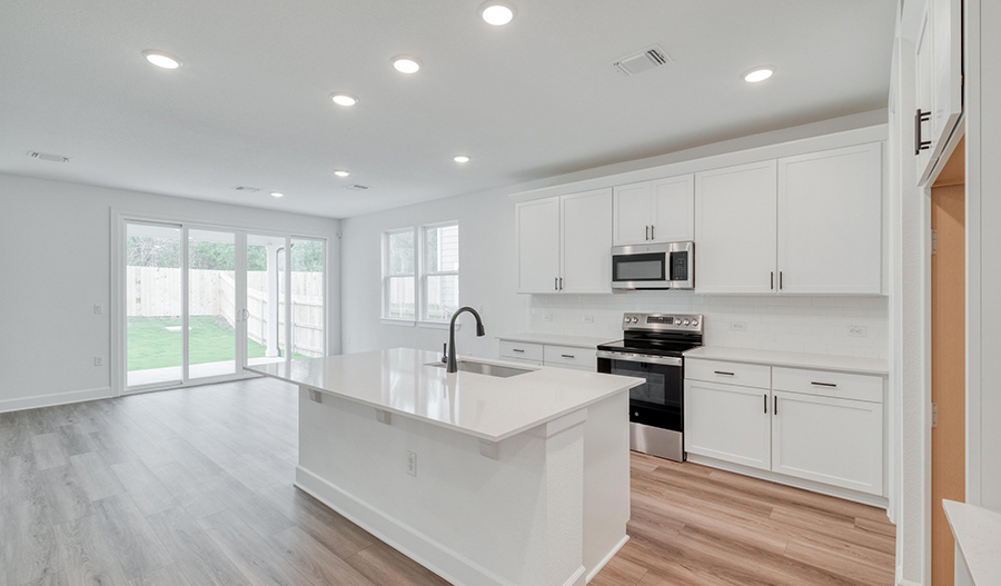 Kitchen of the Elderberry floor plan