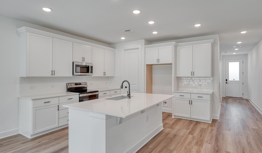 Kitchen of the Elderberry floor plan