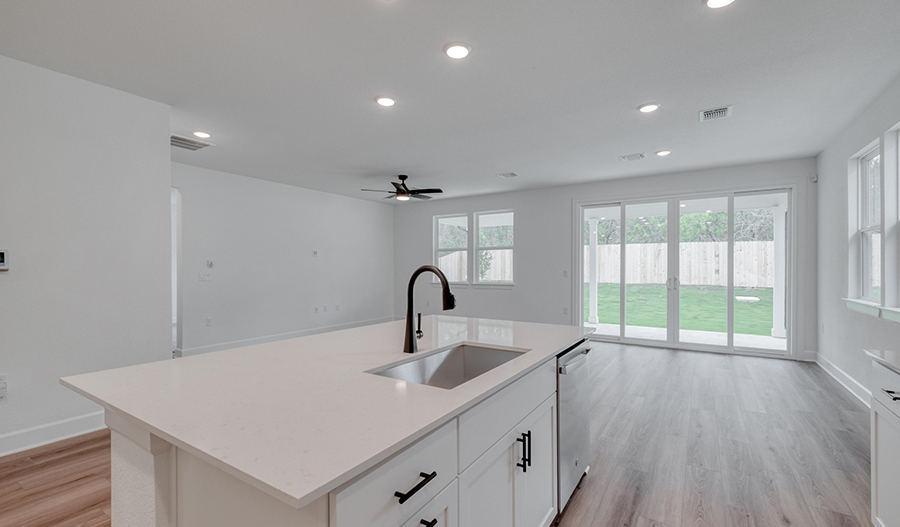 Kitchen of the Elderberry floor plan