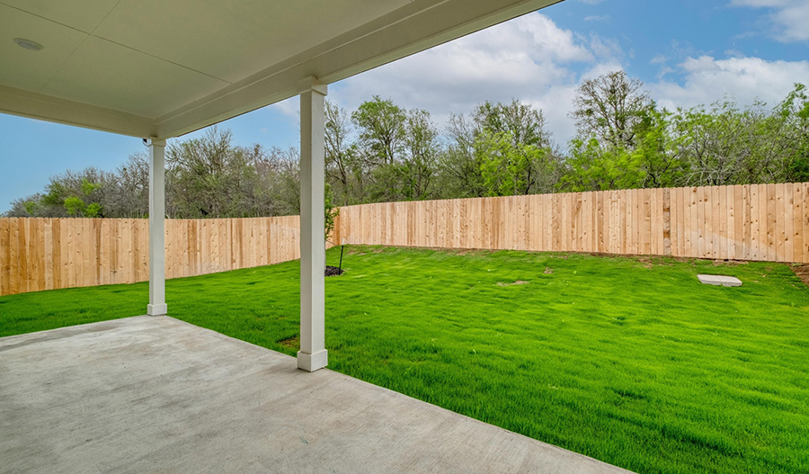 Rear Exterior of the Elderberry floor plan