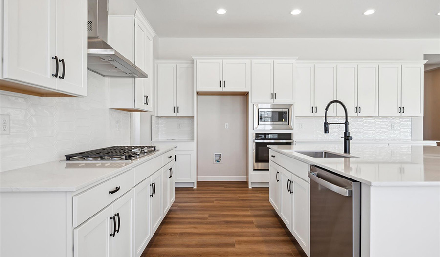 Kitchen of the Harmon floor plan