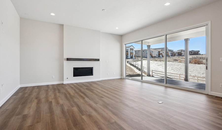 Great Room of the Harmon floor plan