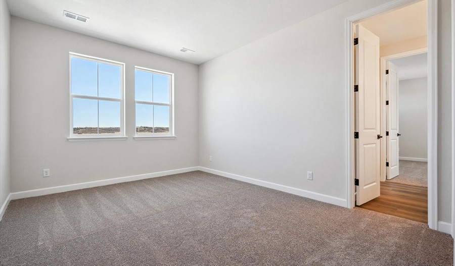 Bedroom of the Harmon floor plan