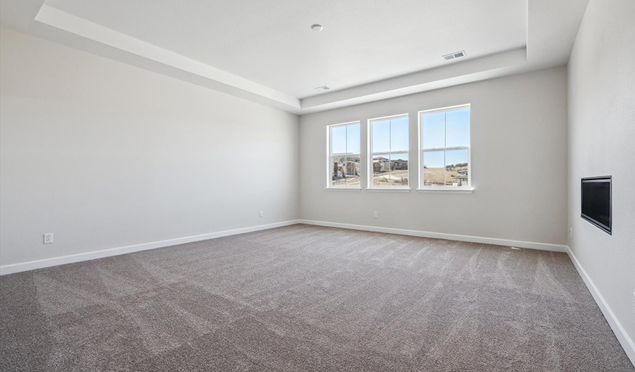 Bedroom of the Harmon floor plan
