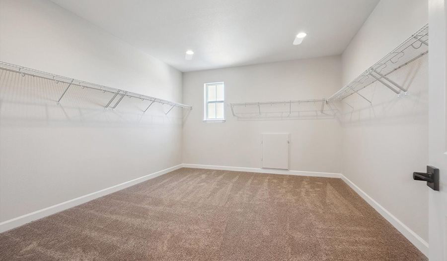 Closet of the Harmon floor plan