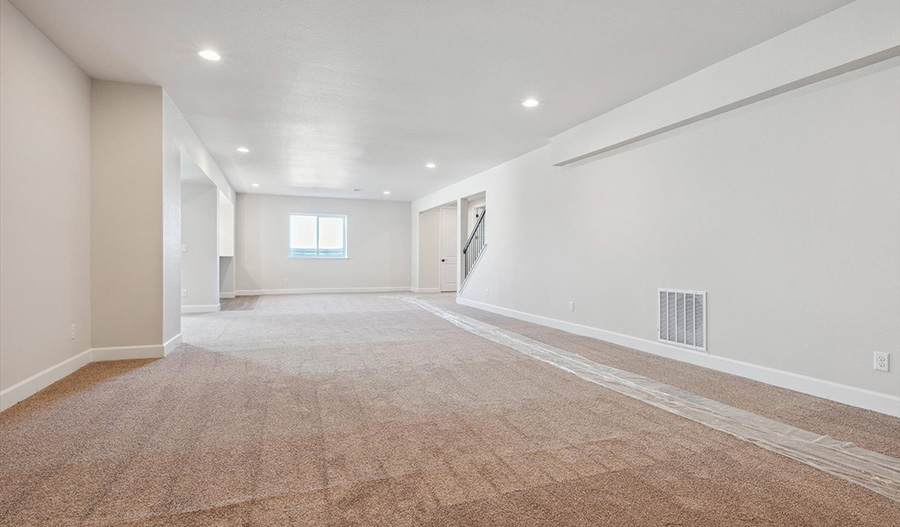 Recreation Room of the Harmon floor plan