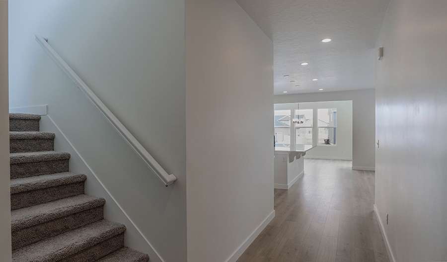 Entry of the Bedford floor plan