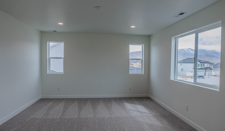 Bedroom of the Bedford floor plan