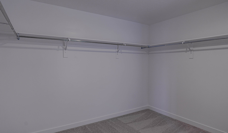 Closet of the Bedford floor plan