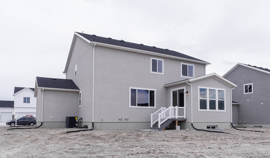Rear Exterior of the Bedford floor plan