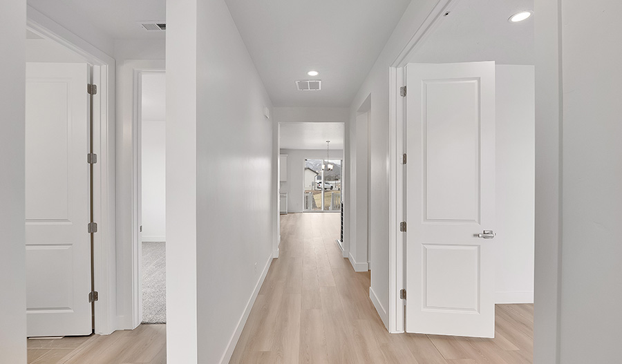 Hallway of the Helena floor plan