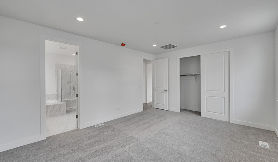 Bedroom of the Helena floor plan