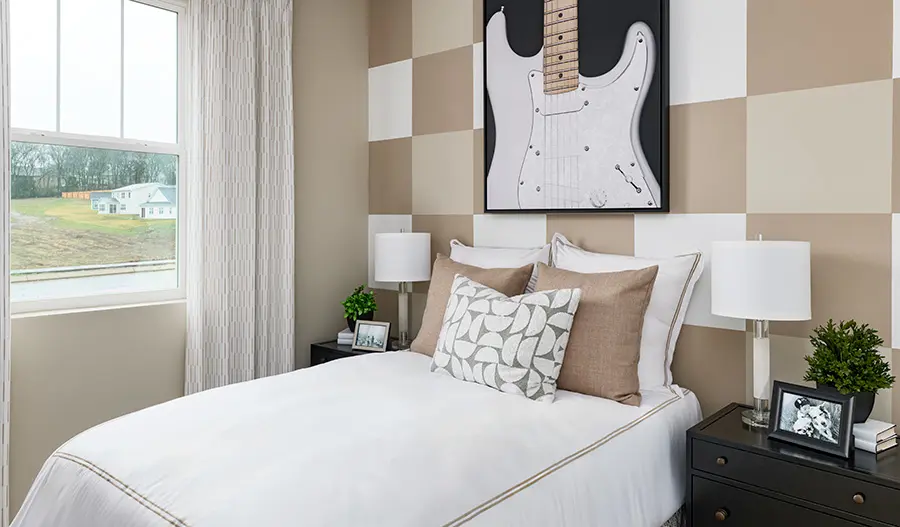 Bedroom of the Bronze plan