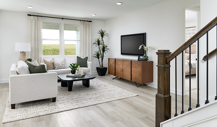 Living Room Living Room of the Denali plan