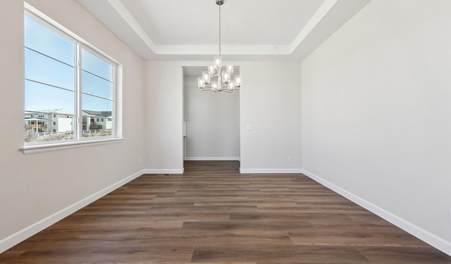 Flex Room of the Harmon floor plan