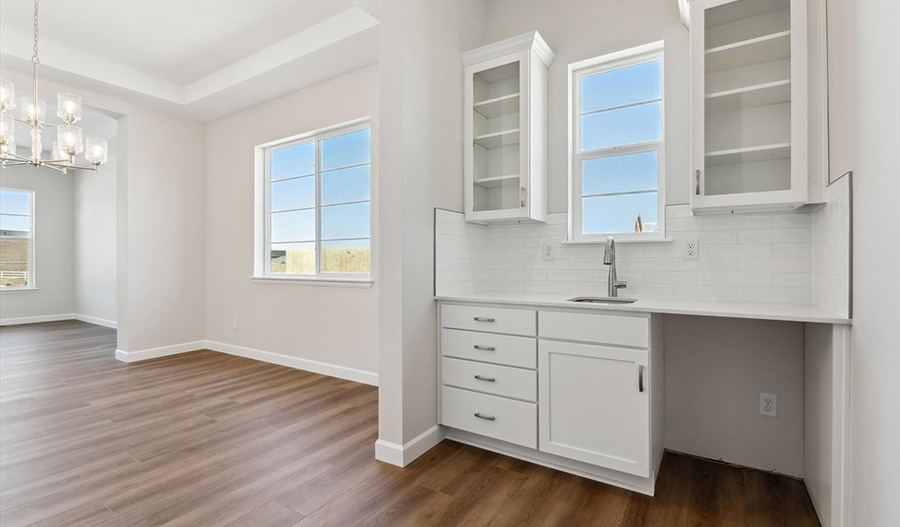 Kitchen of the Harmon floor plan