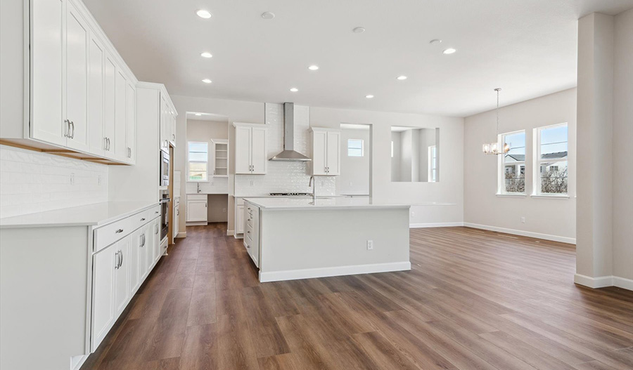 Kitchen of the Harmon floor plan