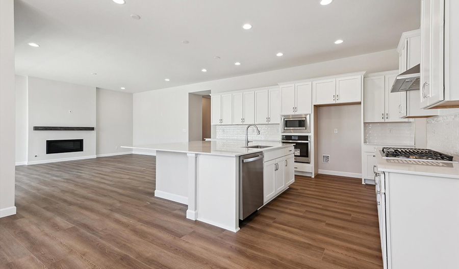 Kitchen of the Harmon floor plan