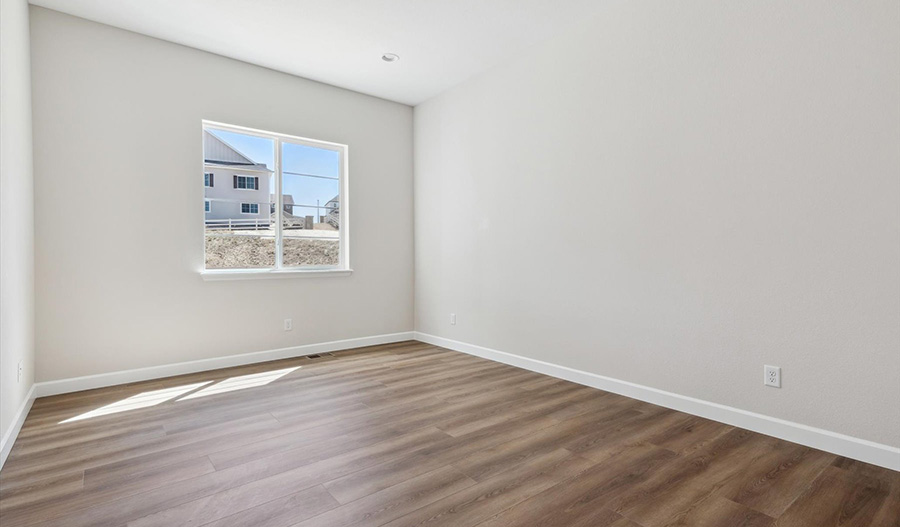 Bedroom of the Harmon floor plan