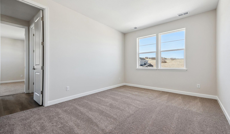 Bedroom of the Harmon floor plan