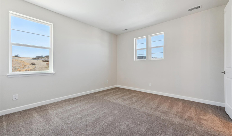 Bedroom of the Harmon floor plan