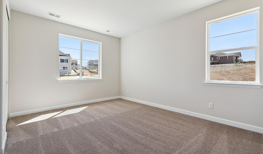 Bedroom of the Harmon floor plan