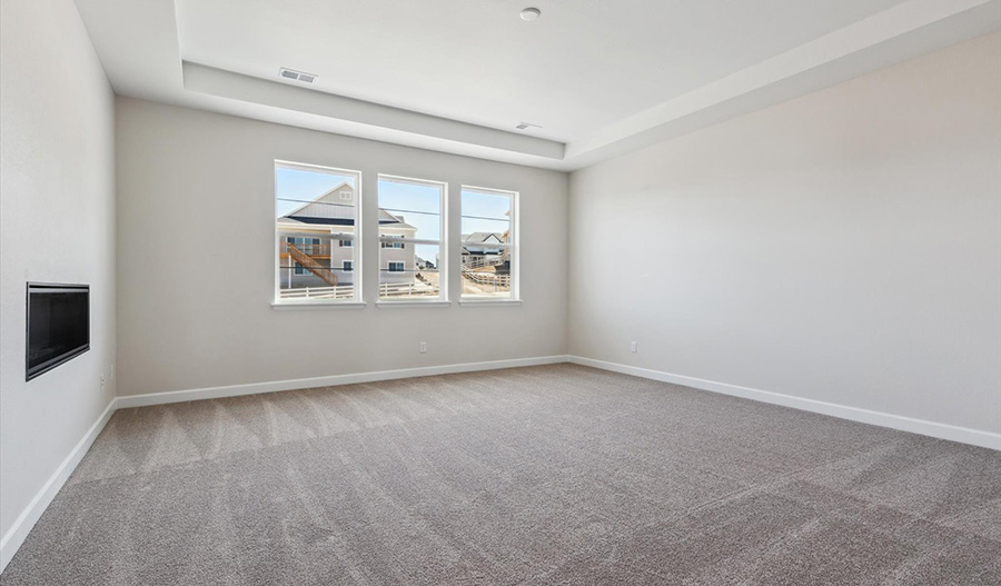 Bedroom of the Harmon floor plan
