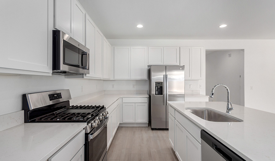 Kitchen of the Slate floor plan
