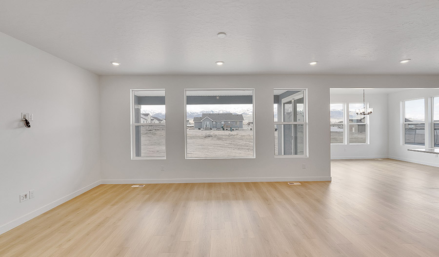 Great Room of the Helena floor plan