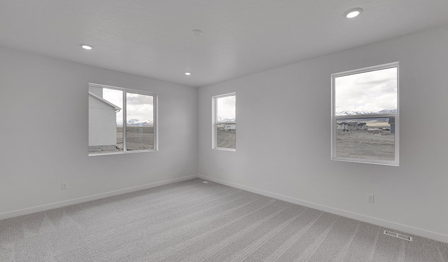 Bedroom of the Helena floor plan