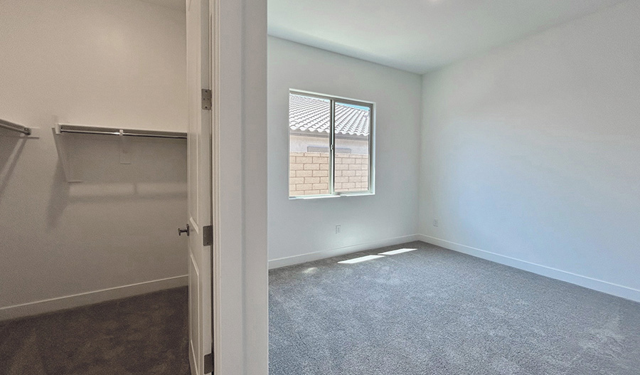 Bedroom of the Harley floor plan