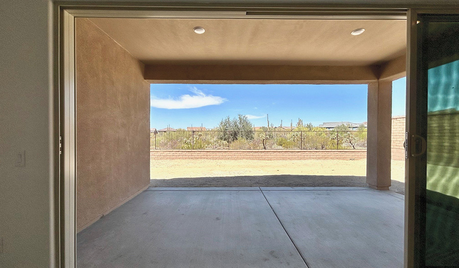 Rear Exterior of the Harley floor plan