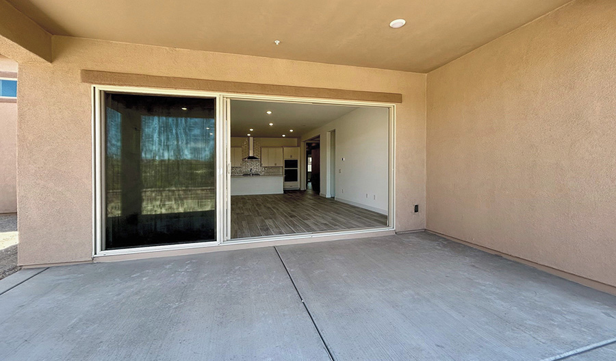 Patio of the Harley floor plan