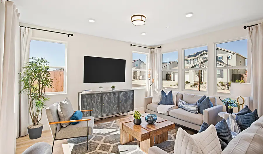 Living Room Living Room of the Somerset floor plan