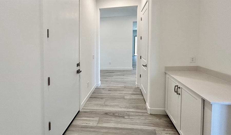 Mudroom of the Julia floor plan