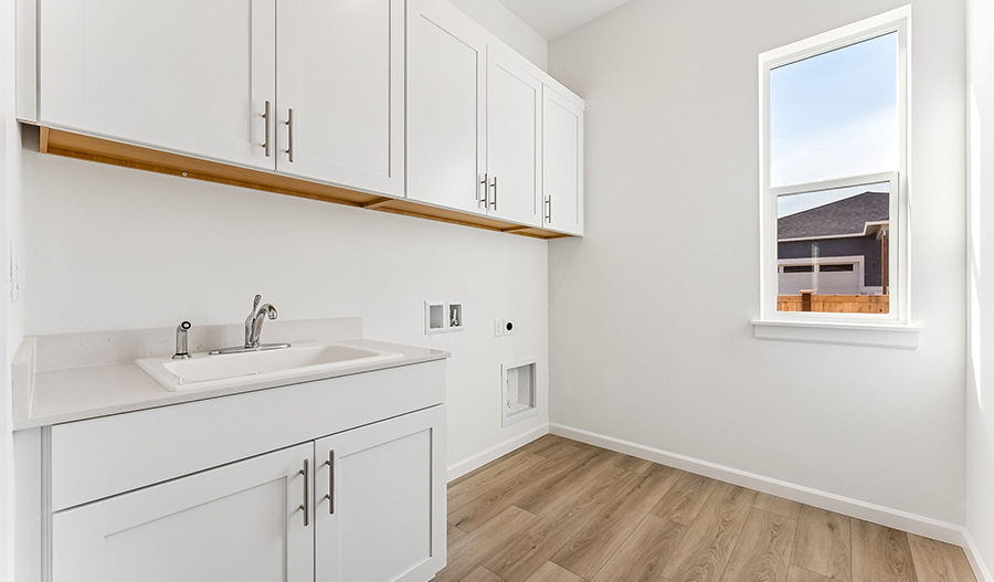 Laundry Room of the Arlington floor plan
