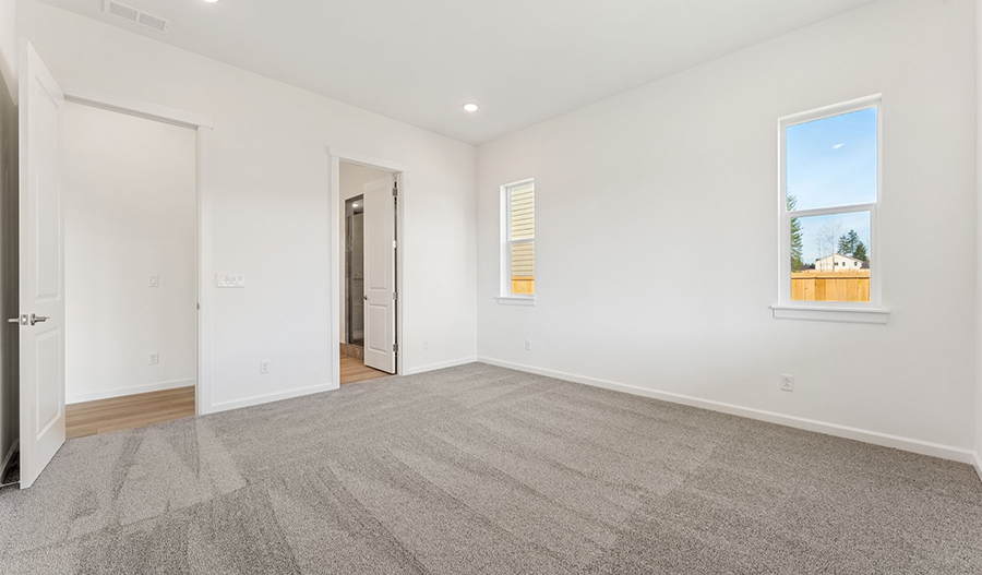 Bedroom of the Arlington floor plan
